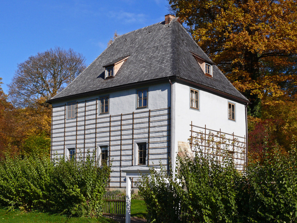 Gartenhaus, zweistöckig...