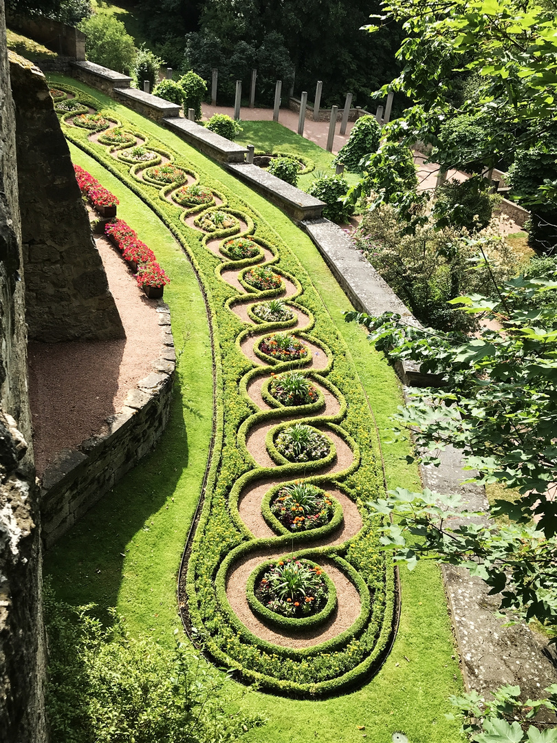 Gartenkunst am Altensteiner Schloß