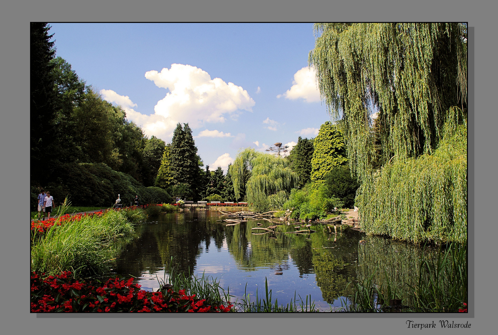 Gartenlandschaft vom