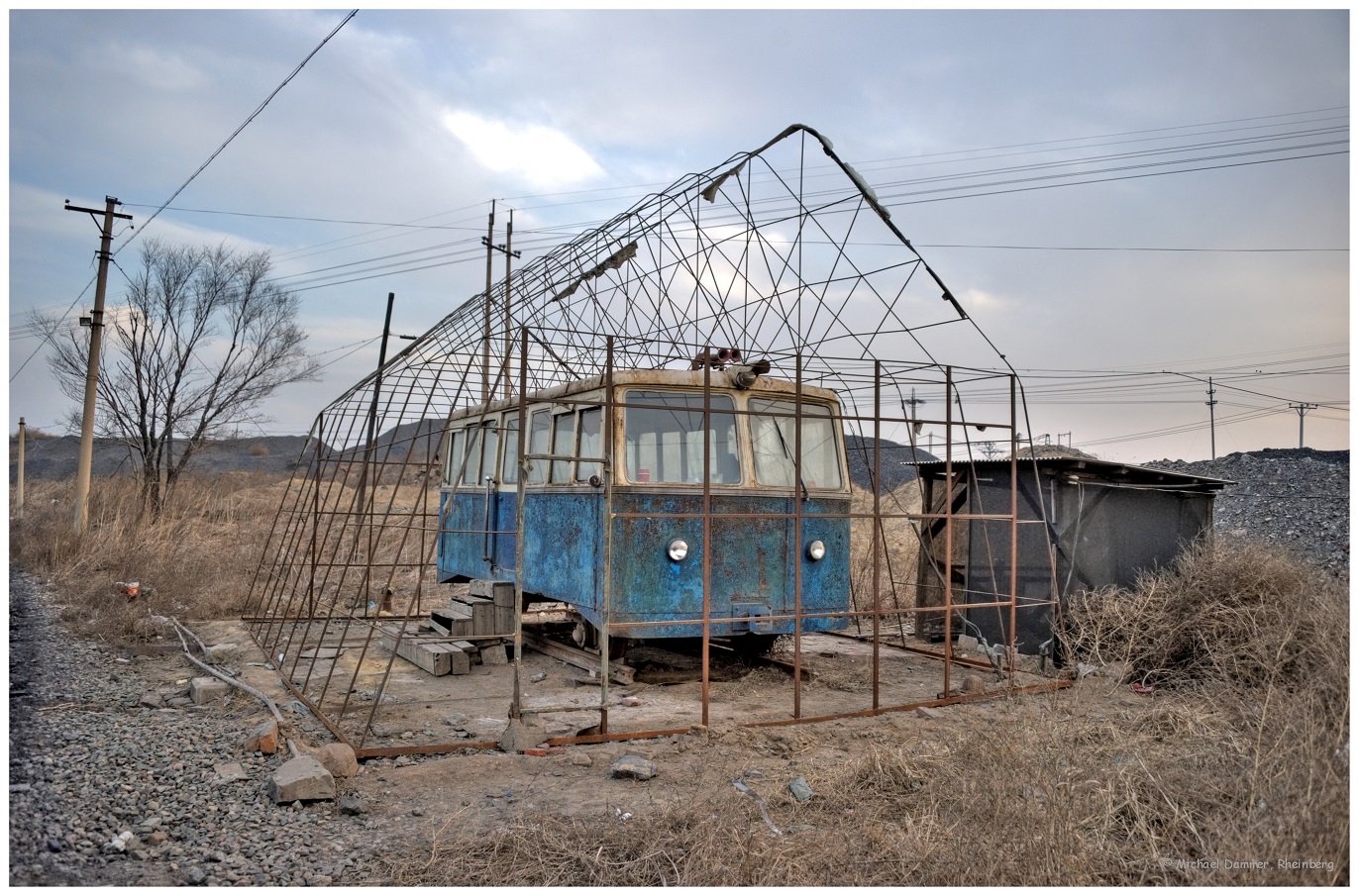 Gartenlaube für Eisenbahner