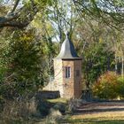 Gartenpavillon der Burg Dreiborn - Oktober 2018