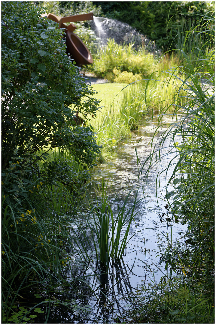 Gartenteich Skulpturenpark Funix