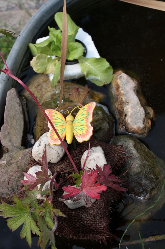 Gartenteichschmuck