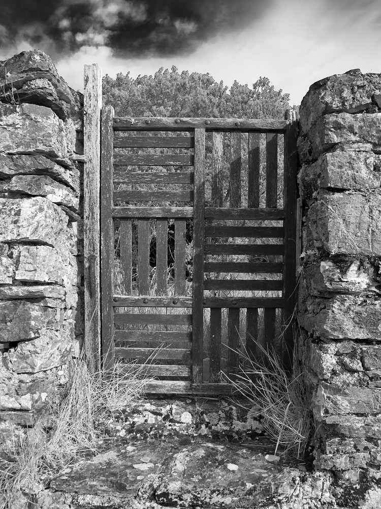 Gartentor bei Tregavan - Finistere / Bretagne