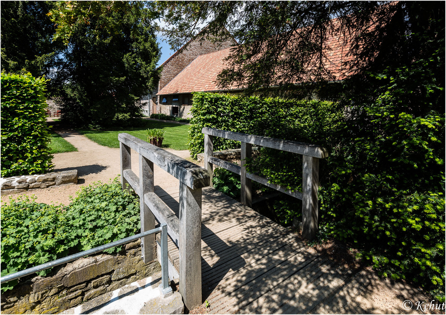 Gartenträume (2) - Wegekreuze im Garten der Äbtissin Kloster Drübeck