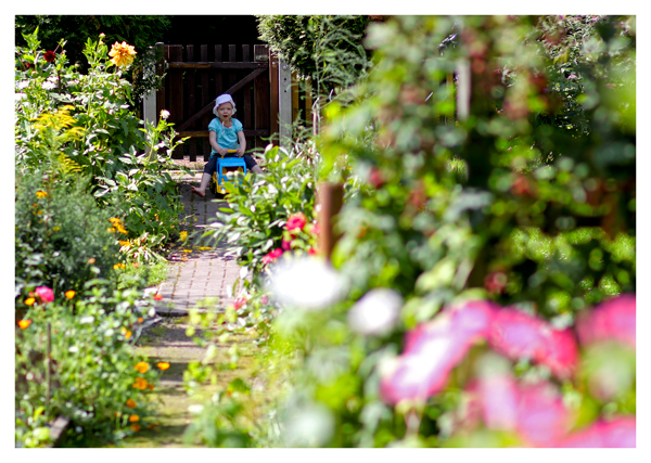 Gartenträume.... wunderschöne Kinderzeit...