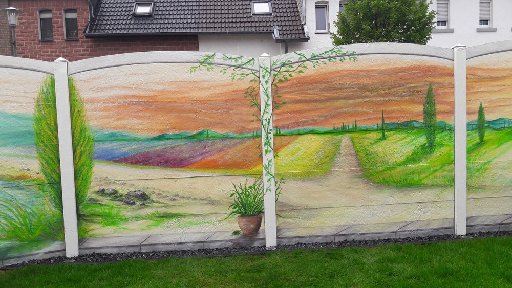 Gartenwand 2018