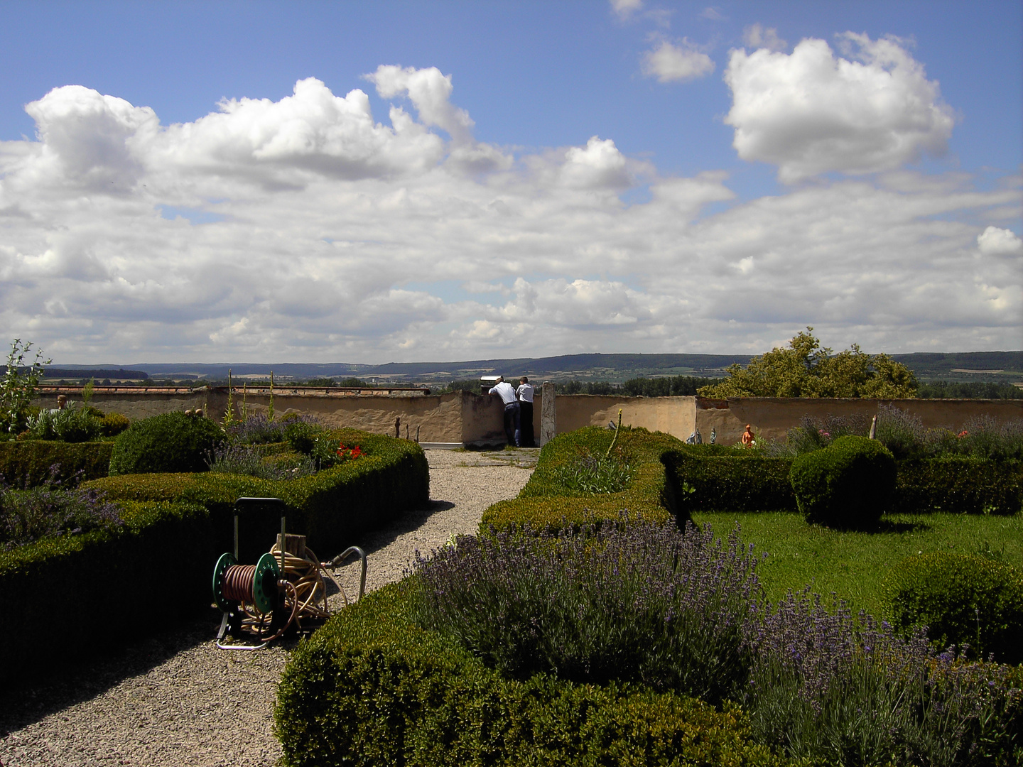 Gartenweg im Historischen Hängegarten