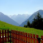 Gartenzaun mit Aussicht