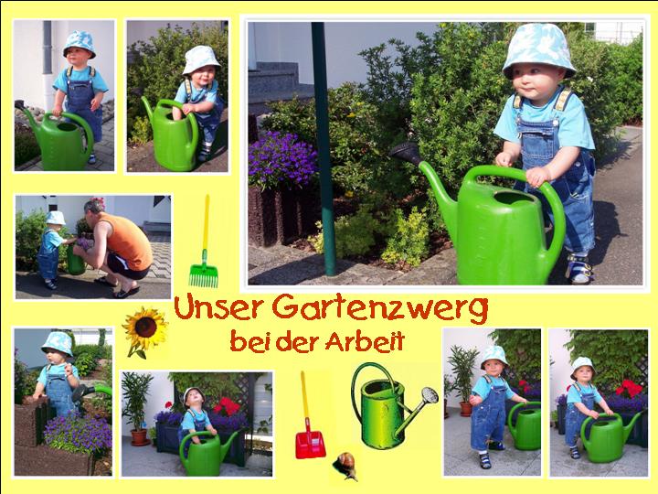 Gartenzwerg mal ohne Zipfelmütze