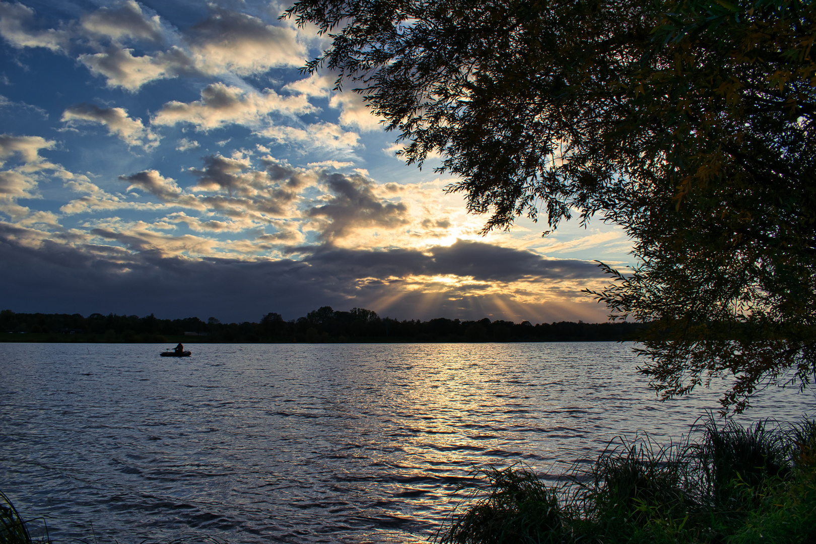 Gartower See am Abend