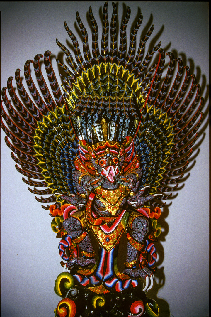 Garuda carving