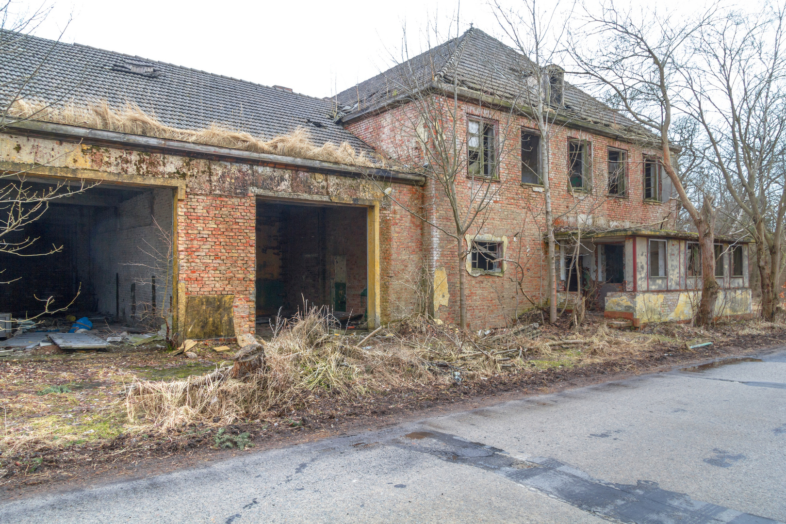 Garz Usedom Militärgebäude (inzwischen abgerissen)