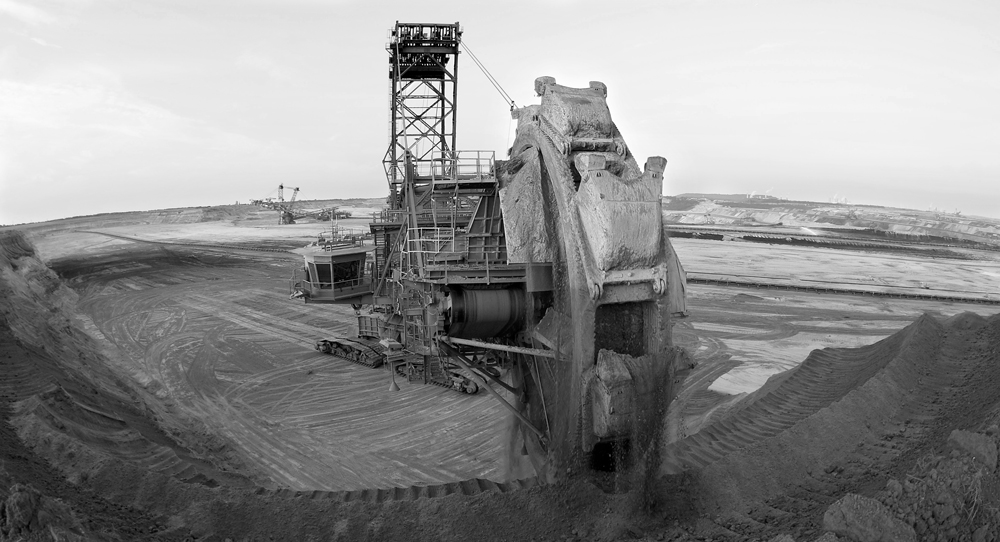 Garzweiler im Fisheye.