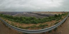 Garzweiler, Panorama mit fisheye