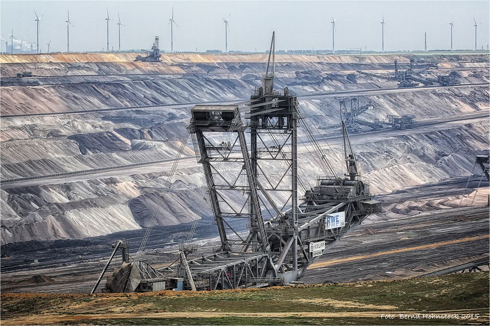 Garzweiler Tagebau ... am linken Niederrhein