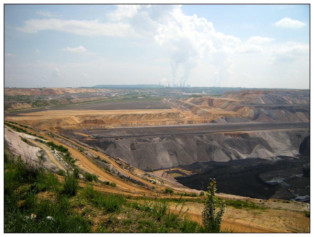 Garzweiler - vom Aussichtspunkt Jüchen aus gesehen