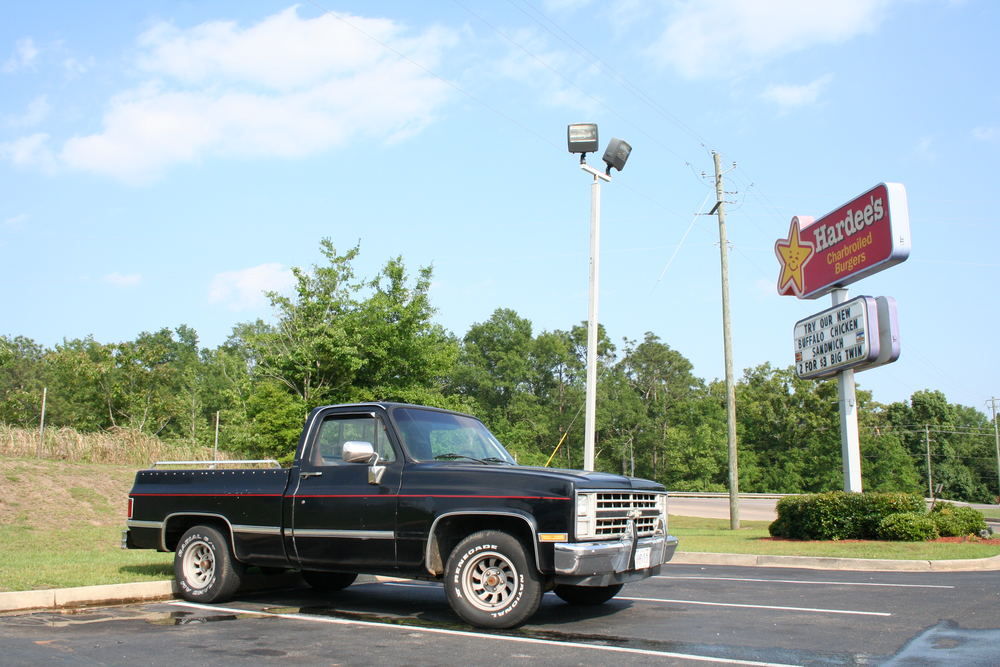 gas station