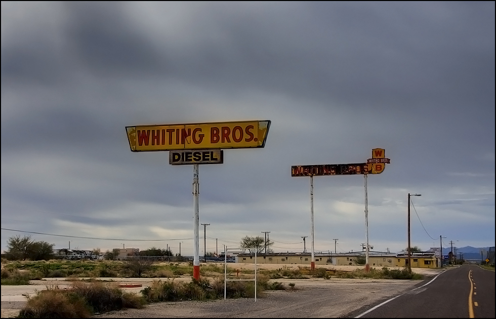 gas station