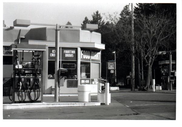 gas station