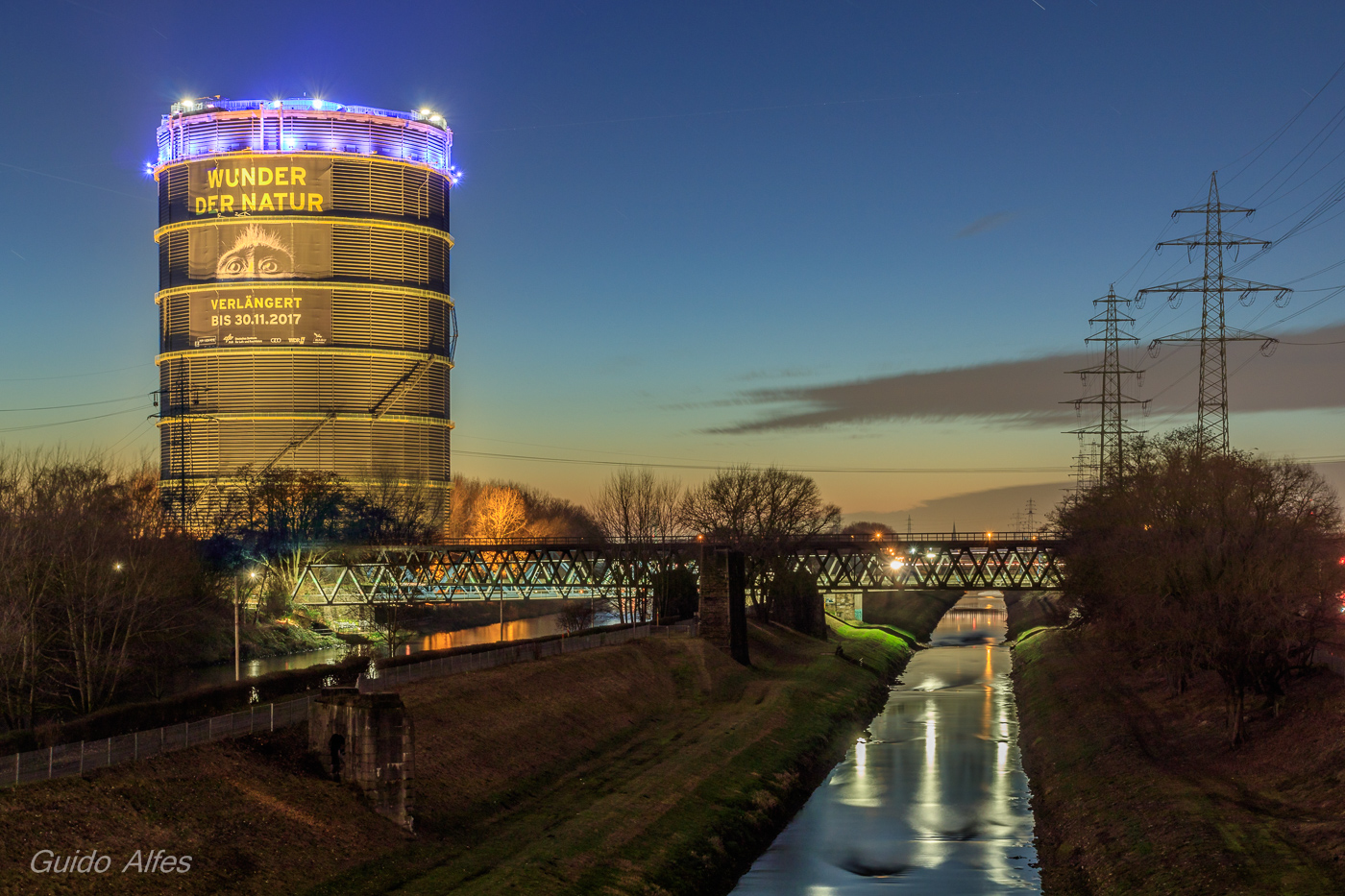 Gasometer an der Emscher