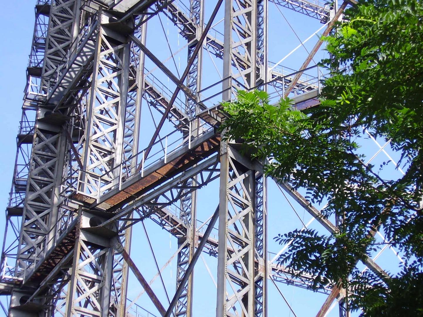 Gasometer- aufgelassener G. in Schöneberg, Berlin - Detailansicht