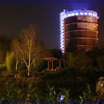 Gasometer gesehen aus dem Centro Oberhausen