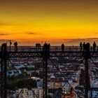 Gasometer in Berlin, Blaue Stunde