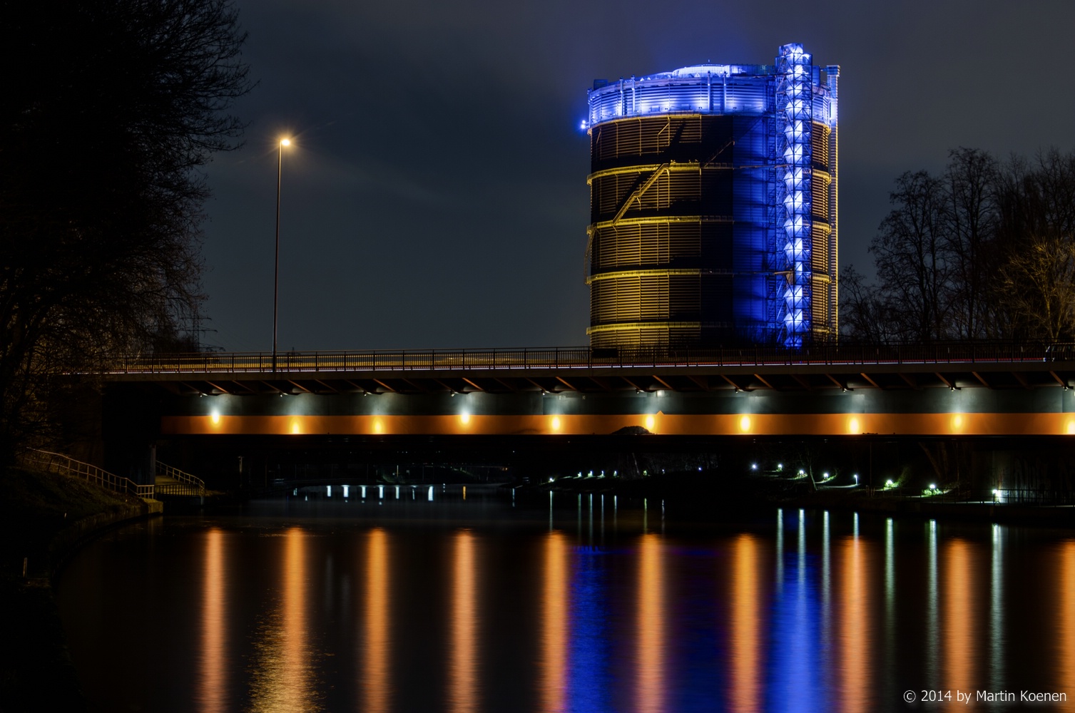 Gasometer Oberhausen "Nackt" andere Seite