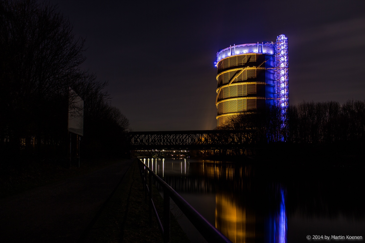 Gasometer Oberhausen nochmal ohne Werbung