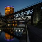 Gasometer und Brücken, Oberhausen II