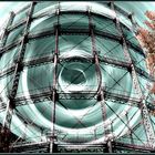 Gasometer und Gas