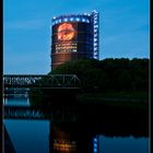 Gasometer zur Blauen Stunde....