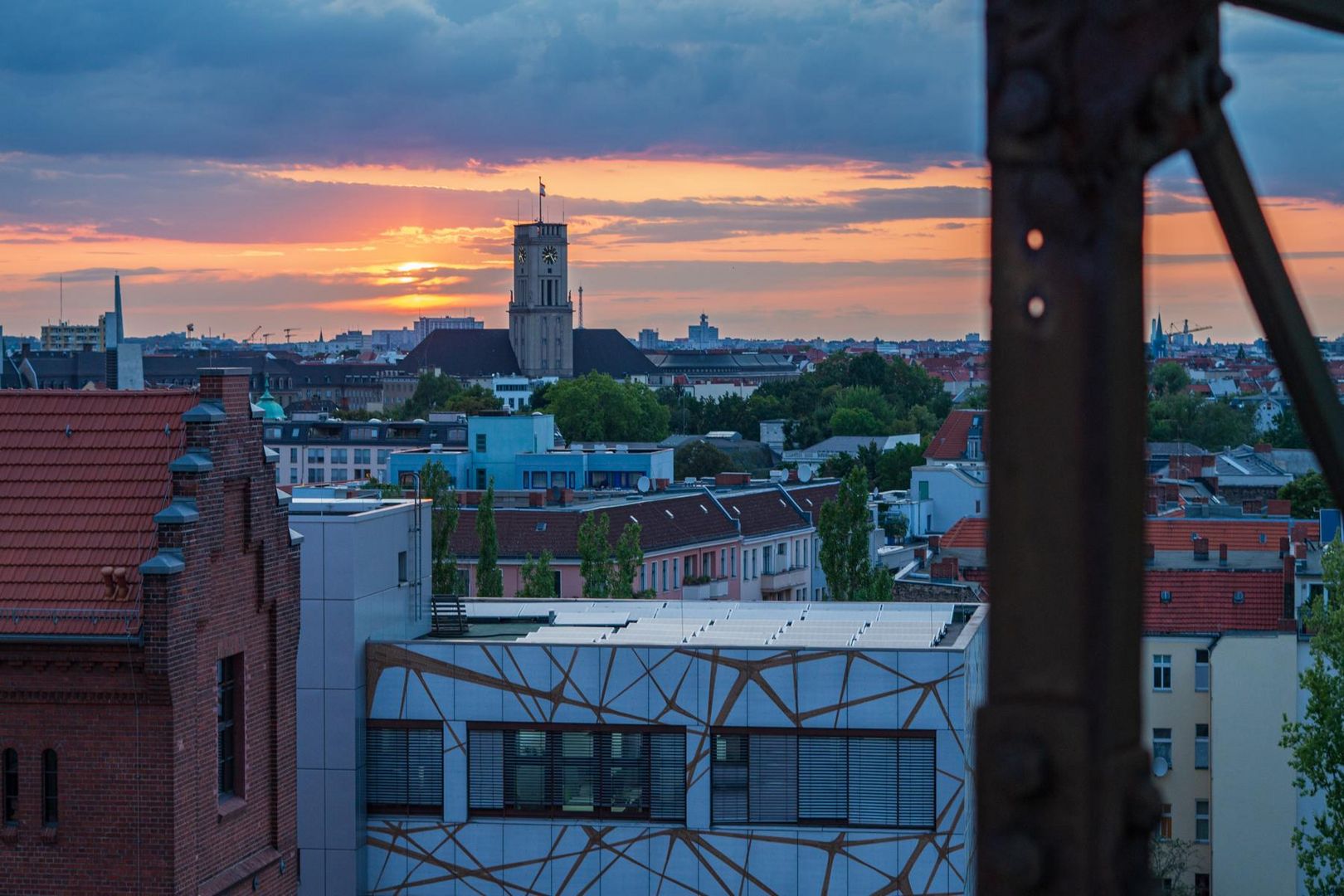 Gasometerausblick  in Berlin