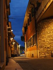 Gasse am frühen Morgen