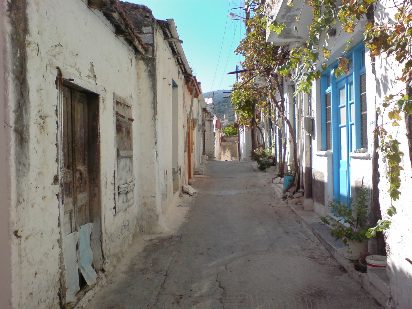 Gasse auf Kreta