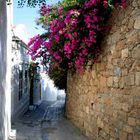 Gasse auf Rhodos