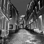 Gasse bei Nacht