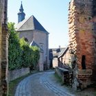 Gasse im historischen Liedberg/Korschenbroich