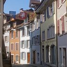 Gasse im schweizerischen Laufenburg