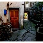 Gasse im Tessin