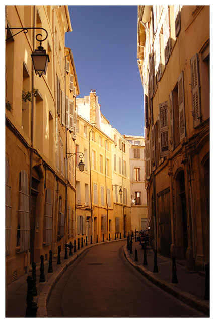 Gasse in Aix-en-Provence