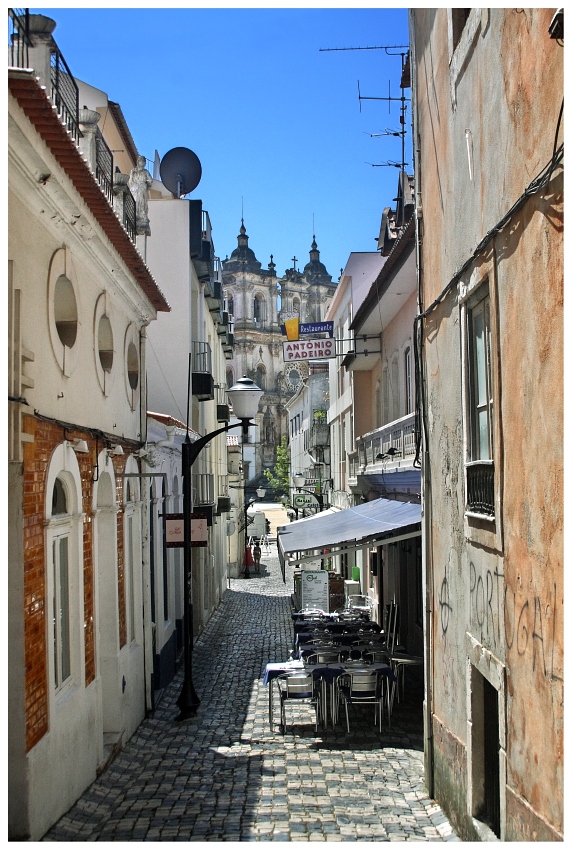 Gasse in Alcobaça