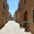 Gasse in Alcudia um die Mittagszeit