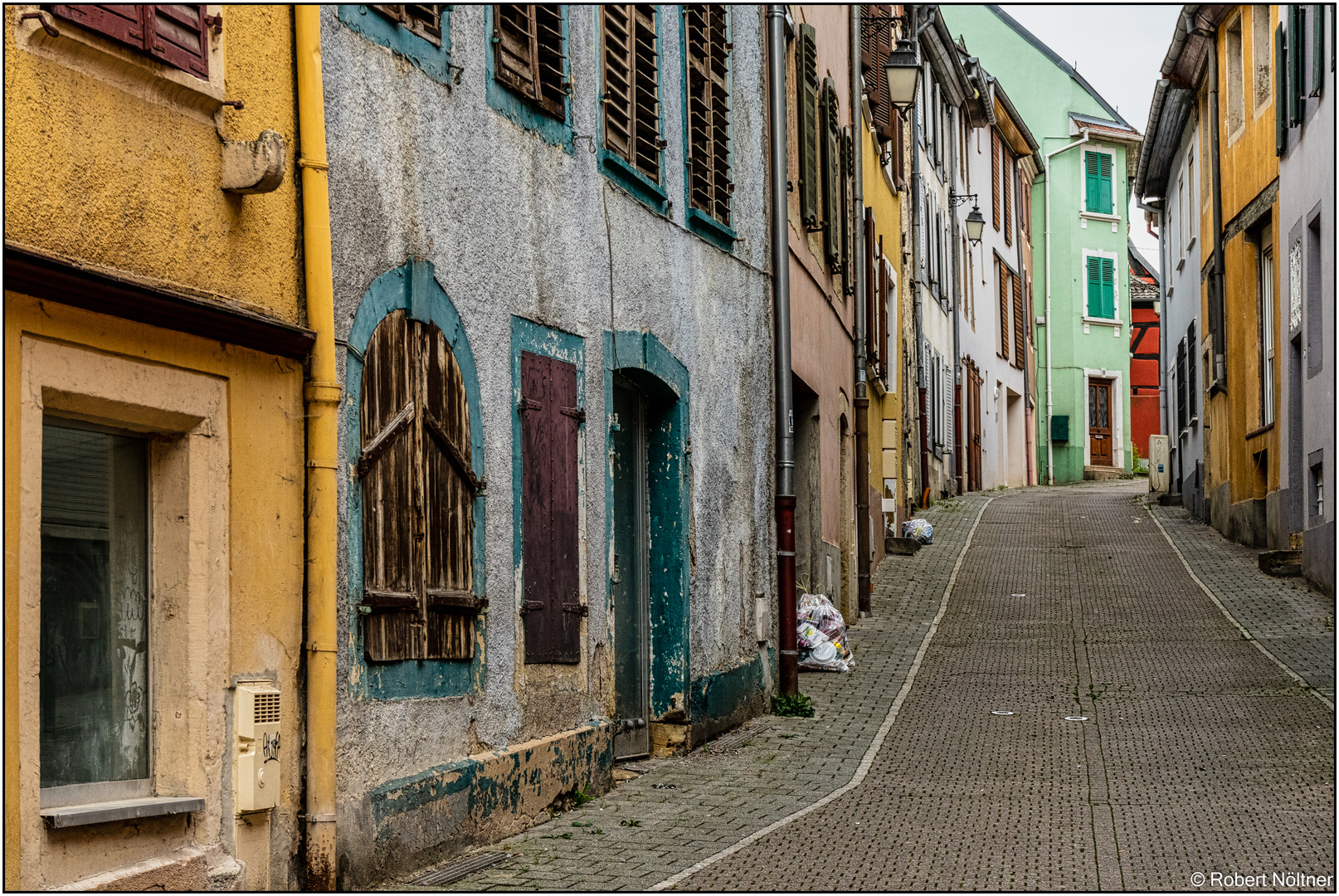 Gasse in Altkirch (F)