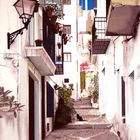 Gasse in Andalusien (Gemälde von mir / unos de mis cuadros)