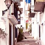 Gasse in Andalusien (Gemälde von mir / unos de mis cuadros)