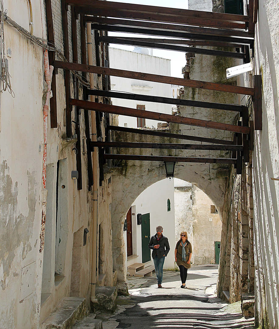 Gasse in Apulien