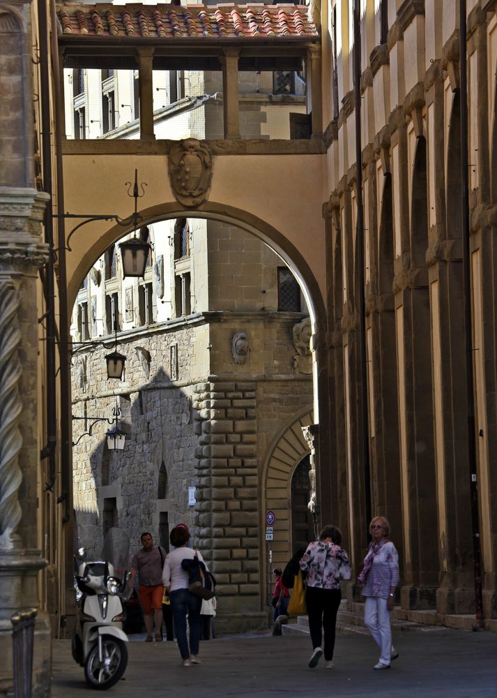 Gasse in Arezzo 