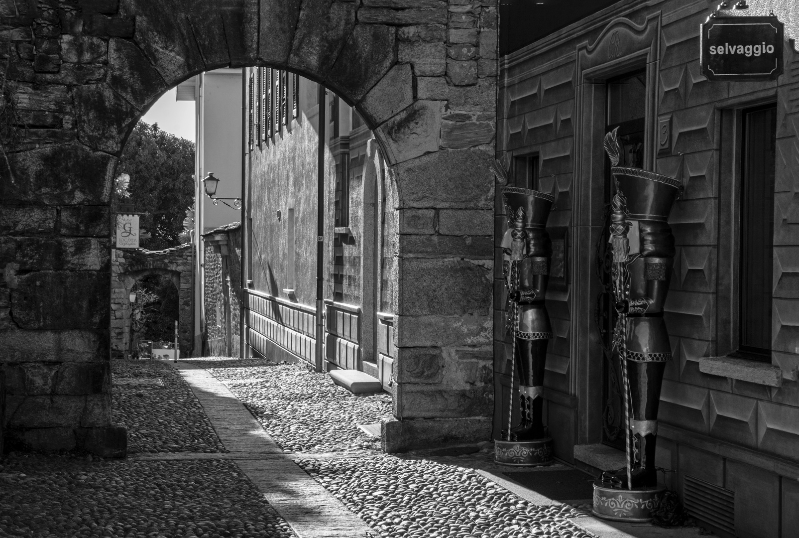 Gasse in Ascona 